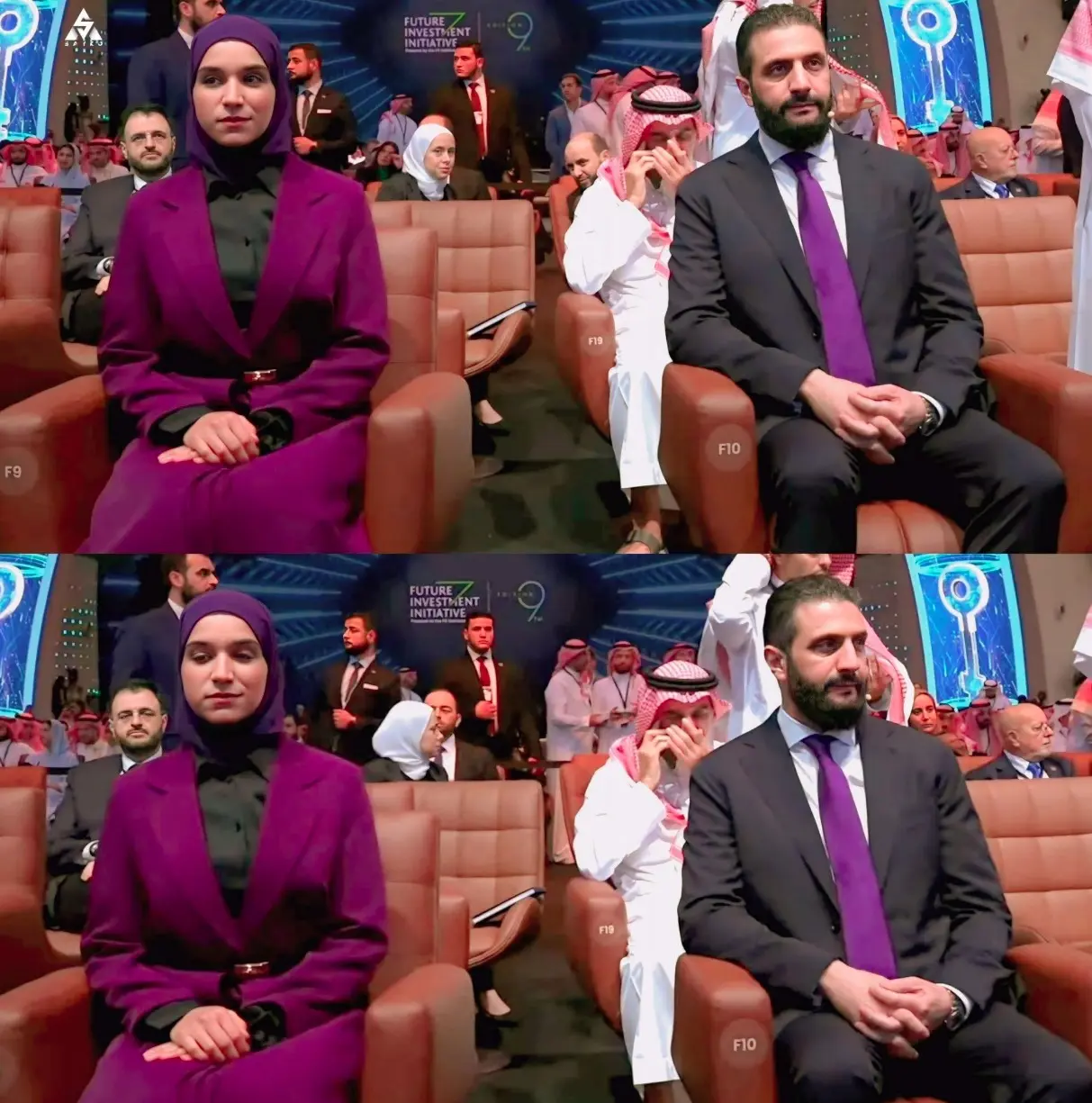 جولانی و همسرش