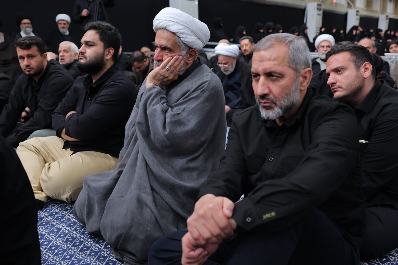 عزاداری بیت رهبری 2