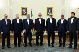 سفرای جدید ایران با پزشکیان دیدار کردند