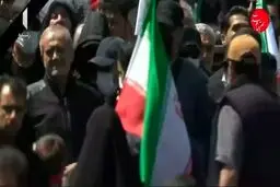 پزشکیان در مراسم چهلم رهبر انقلاب