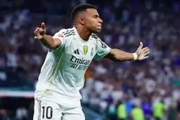 رئال مادرید با هت تریک امباپه غیرت قزاقستان را درهم کوبید
