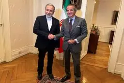 دیدار عراقچی و گروسی در ژنو آغاز شد