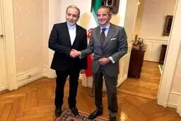 دیدار عراقچی و گروسی در ژنو آغاز شد