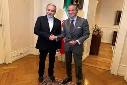 دیدار عراقچی و گروسی در ژنو آغاز شد