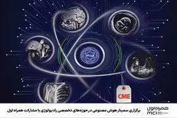 برگزاری سمینار هوش مصنوعی در حوزه‌های تخصصی رادیولوژی با مشارکت همراه اول