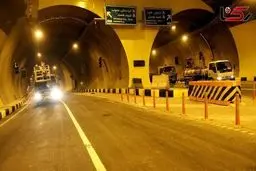 هر دو مسیر تونل نیایش از ساعت 24 امشب مسدود است
