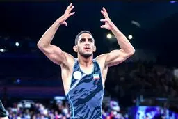 رحمان عموزاد طلا گرفت