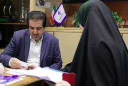 حضور مدیرعامل بانک رفاه کارگران در میز ارتباطات مردمی وزارت تعاون، کار و رفاه اجتماعی