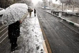 سامانه بارشی در راه تهران؛ هوا سردتر می‌شود