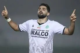 واکنش مهاجم آلومینیوم به برد مقابل ذوب آهن