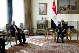 عراقچی با عبدالفتاح سیسی دیدار کرد