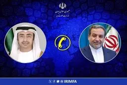 رایزنی تلفنی عراقچی با وزیر امور خارجه امارات