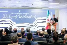 حضور پزشکیان در افتتاح بیمارستان فیاض‌بخش