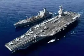 گزارش نیویورک تایمز از محل استقرار ناو هواپیمابر جرالد فورد