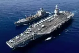 گزارش نیویورک تایمز از محل استقرار ناو هواپیمابر جرالد فورد