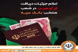 اعلام جزئیات دریافت ارز اربعین در شعب منتخب بانک سپه