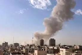 دادگستری لارستان هدف حمله قرار گرفت