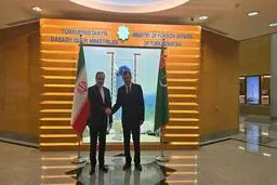 دیدار عراقچی با وزیر امور خارجه ترکمنستان