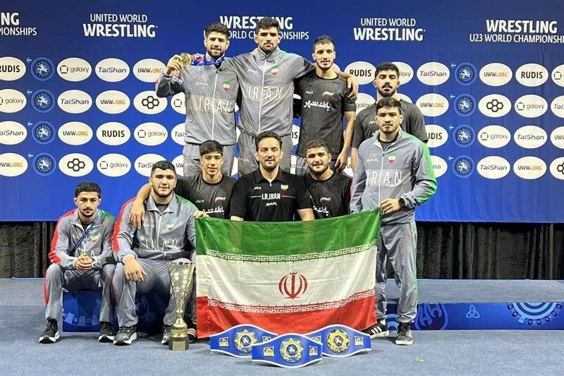 کشتی آزاد امید ایران قهرمان جهان شد