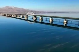 نفس‌های آخر دریاچه ارومیه + جدیدترین تصویر ماهواره‌ای