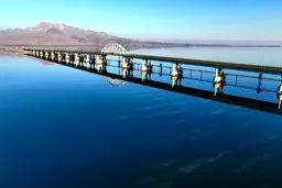 افزایش ۵۶ سانتی‌متری تراز دریاچه ارومیه با بارش‌های اخیر