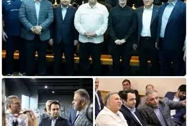 رئیس کمیسیون اقتصادی مجلس و مدیرعامل بانک صادرات ایران در اردوی ملی‌پوشان وزنه‌برداری/ اهدای نشان ویژه فدراسیون وزنه‌برداری به محسن سیفی به پاس حمایت از قهرمانان کشور