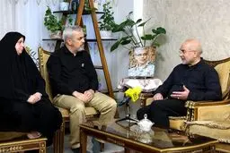 قالیباف در دیدار با خانواده شهید سپهبد باقری: جنگ ۱۲ روزه ما را ۵۰ سال جلو انداخت