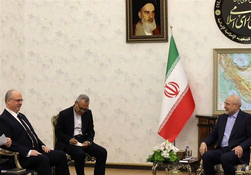 قالیباف در دیدار با سفیر بلاروس: پاسخ سختی به متجاوزان دادیم