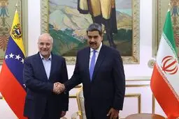 قالیباف با مادورو دیدار کرد