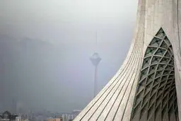 شاخص آلودگی تهران روی ۱۰۱؛ هوای ناسالم برای گروه‌های حساس