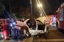 توضیحات پلیس درباره برخورد راننده با مردم در مشهد