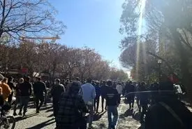 اعتراضات خیابانی برخی کسبه به نوسان ارز