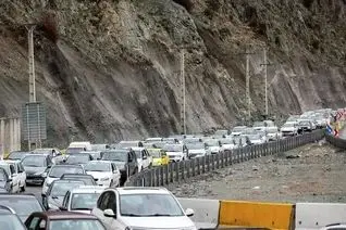 پلیس راه از ترافیک سنگین در این جاده‌ها را اعلام کرد