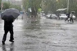 وزش باد و بارش باران عصر امروز در ۱۴ استان تشدید می‌شود