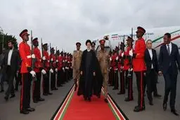 رئیس‌جمهور وارد نایروبی شد