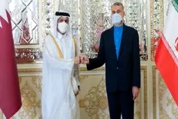 گفت‌و‌گوی تلفنی وزیر خارجه قطر با امیرعبداللهیان