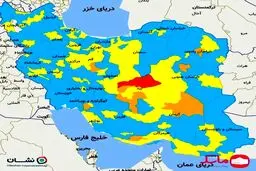 آغاز پیک ششم کرونا و بازگشت رنگ «قرمز» به نقشه کشور