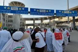 آغاز خروج حجاج از سرزمین منا و حرکت به سوی مسجدالحرام+عکس و فیلم