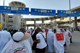 آغاز خروج حجاج از سرزمین منا و حرکت به سوی مسجدالحرام+عکس و فیلم