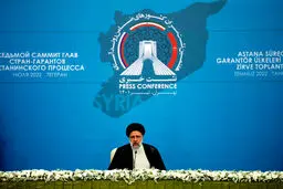رئیسی: آمریکایی‌ها باید از شرق فرات خارج شوند