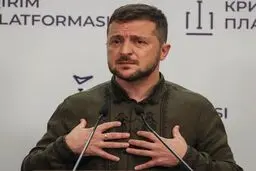 زلنسکی: فقط پیروزی!