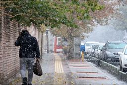 بارش برف و باران در اکثر نقاط کشور