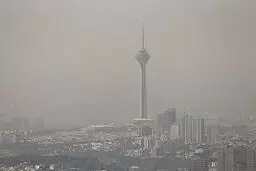 هوای تهران در وضعیت قرمز