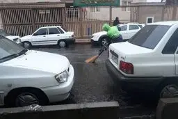 بارش برف وباران در ۵ استان/ احتمال آبگرفتگی معابر و افت فشار گاز