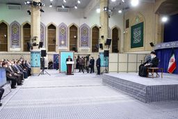 دیدار  کارآفرینان، تولیدکنندگان و دانش بنیان‌ها با رهبر انقلاب