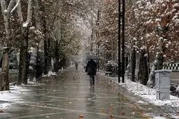 هشدار هواشناسی: بارش برف و کاهش دما در ۲۳ استان