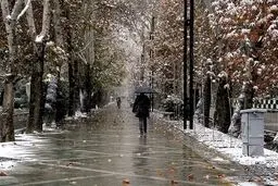 هشدار هواشناسی: بارش برف و کاهش دما در ۲۳ استان