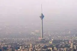 هوای امروز تهران ،ناسالم برای گروههای حساس