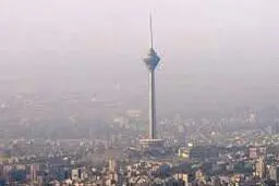هوای امروز تهران ،ناسالم برای گروههای حساس