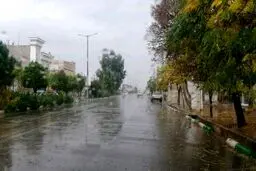 رگبار پراکنده و وزش باد شدید در نقاط مختلف کشور